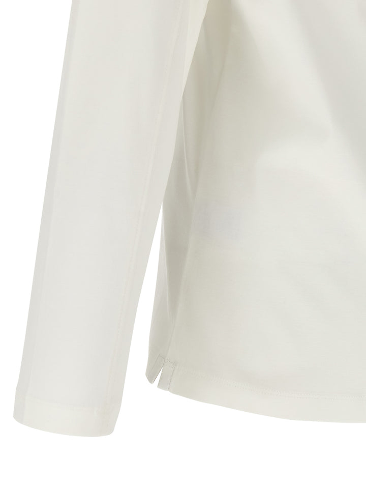 Brunello Cucinelli White Cotton T-Shirt