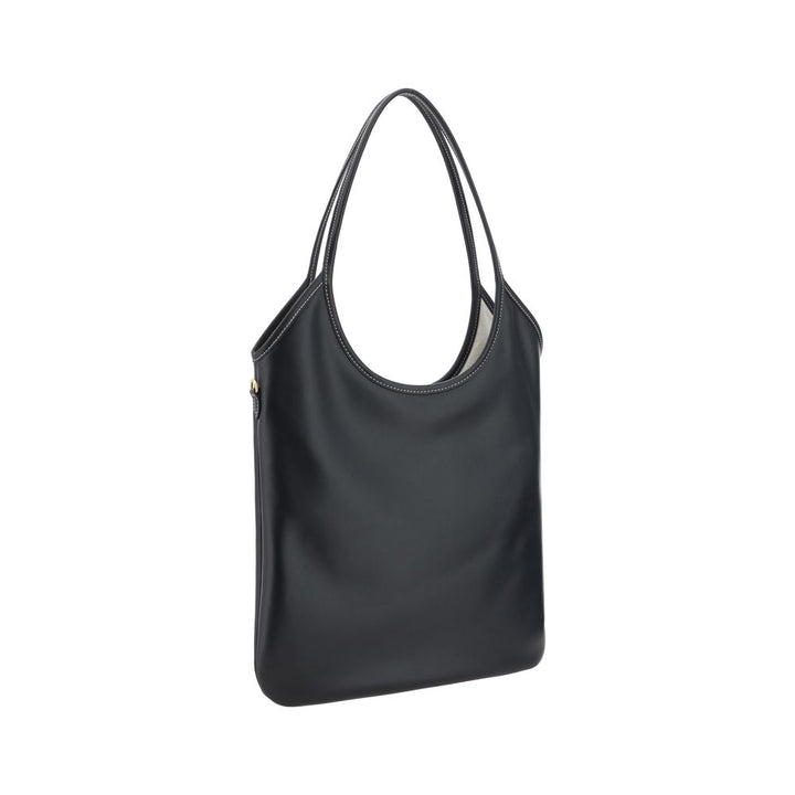 Miu Miu Black Calf Leather Bos Taurus Shoulder Bag