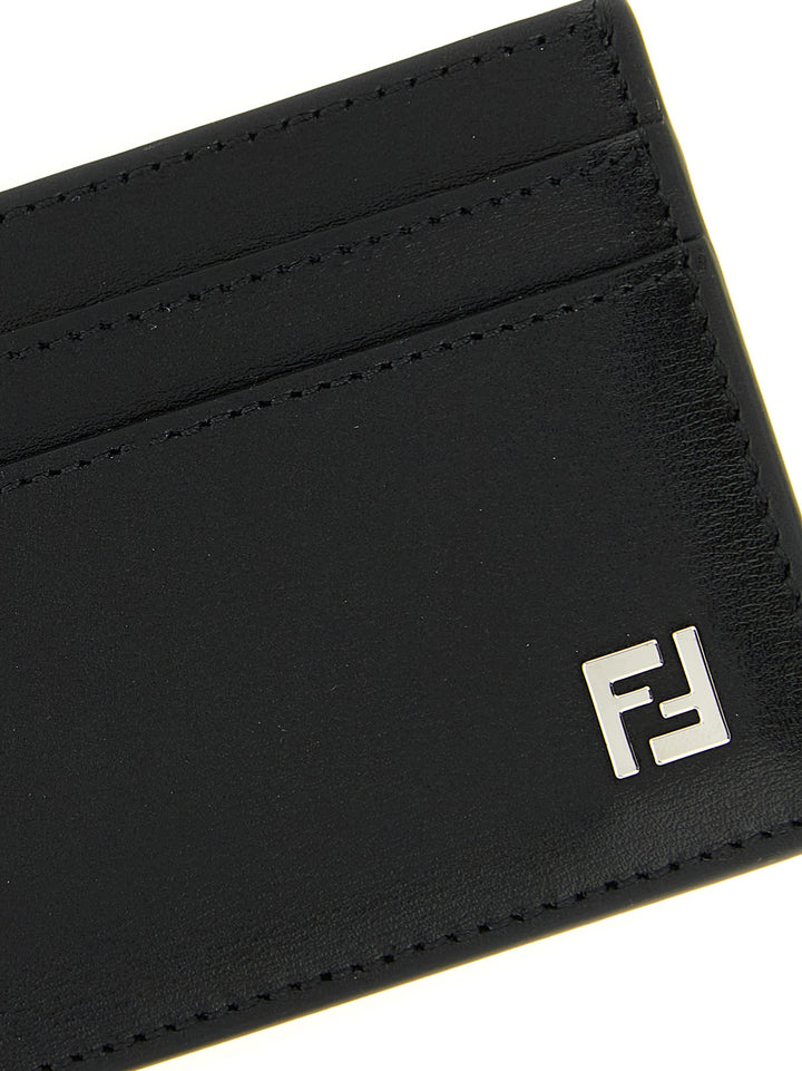 Fendi Black Calfskin Cardholder