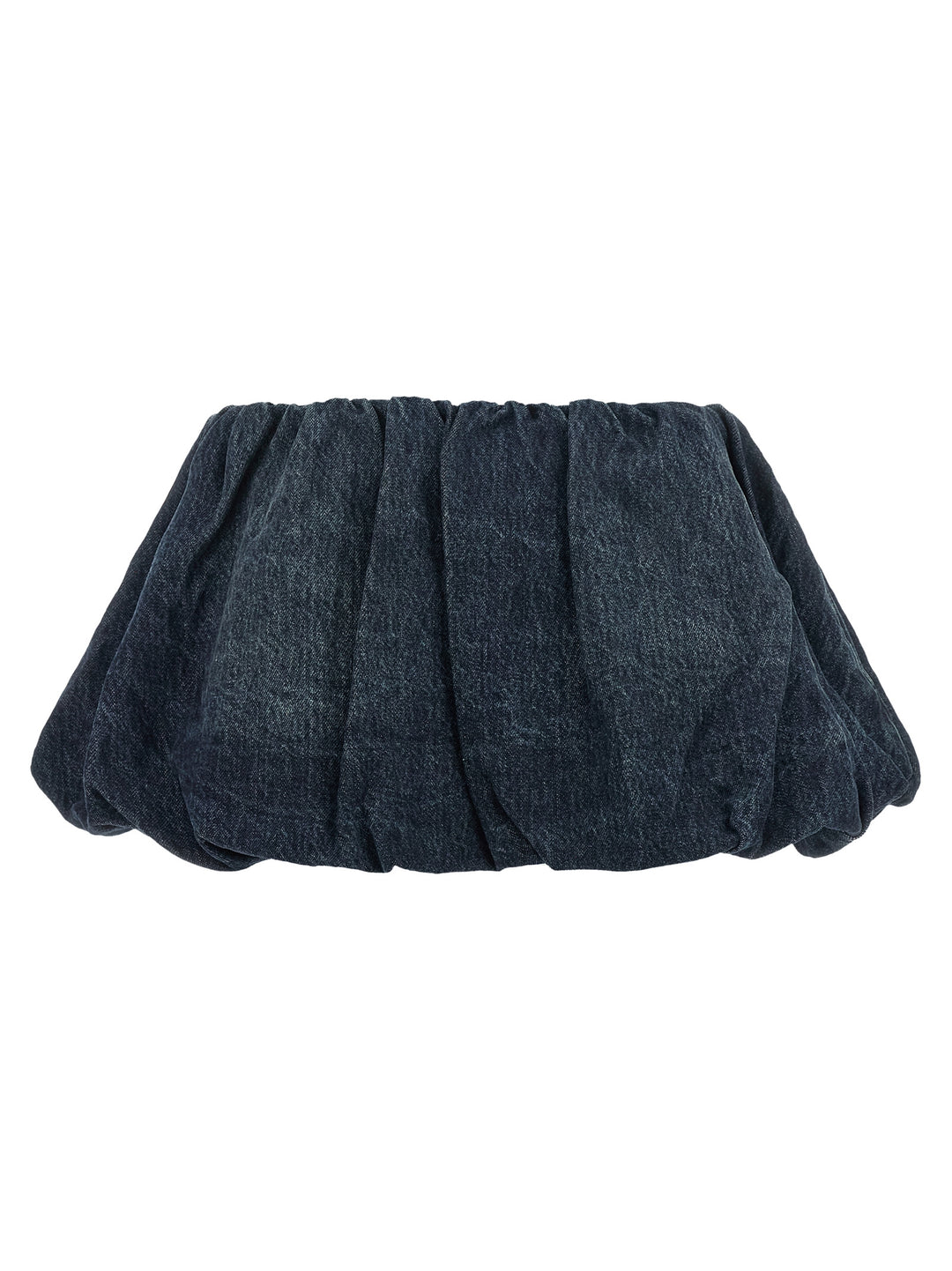 Diesel Blue Cotton Long Skirt