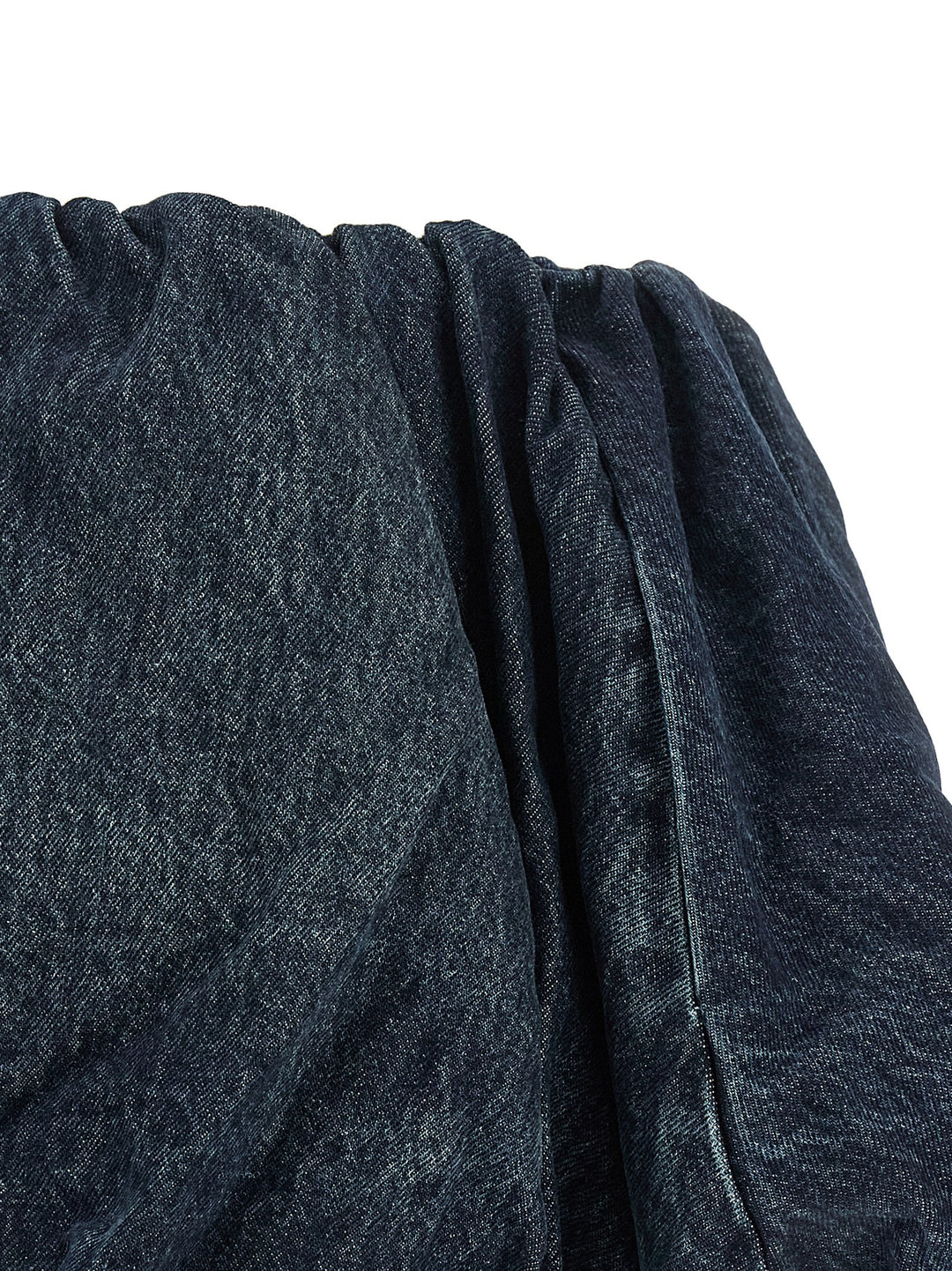 Diesel Blue Cotton Long Skirt