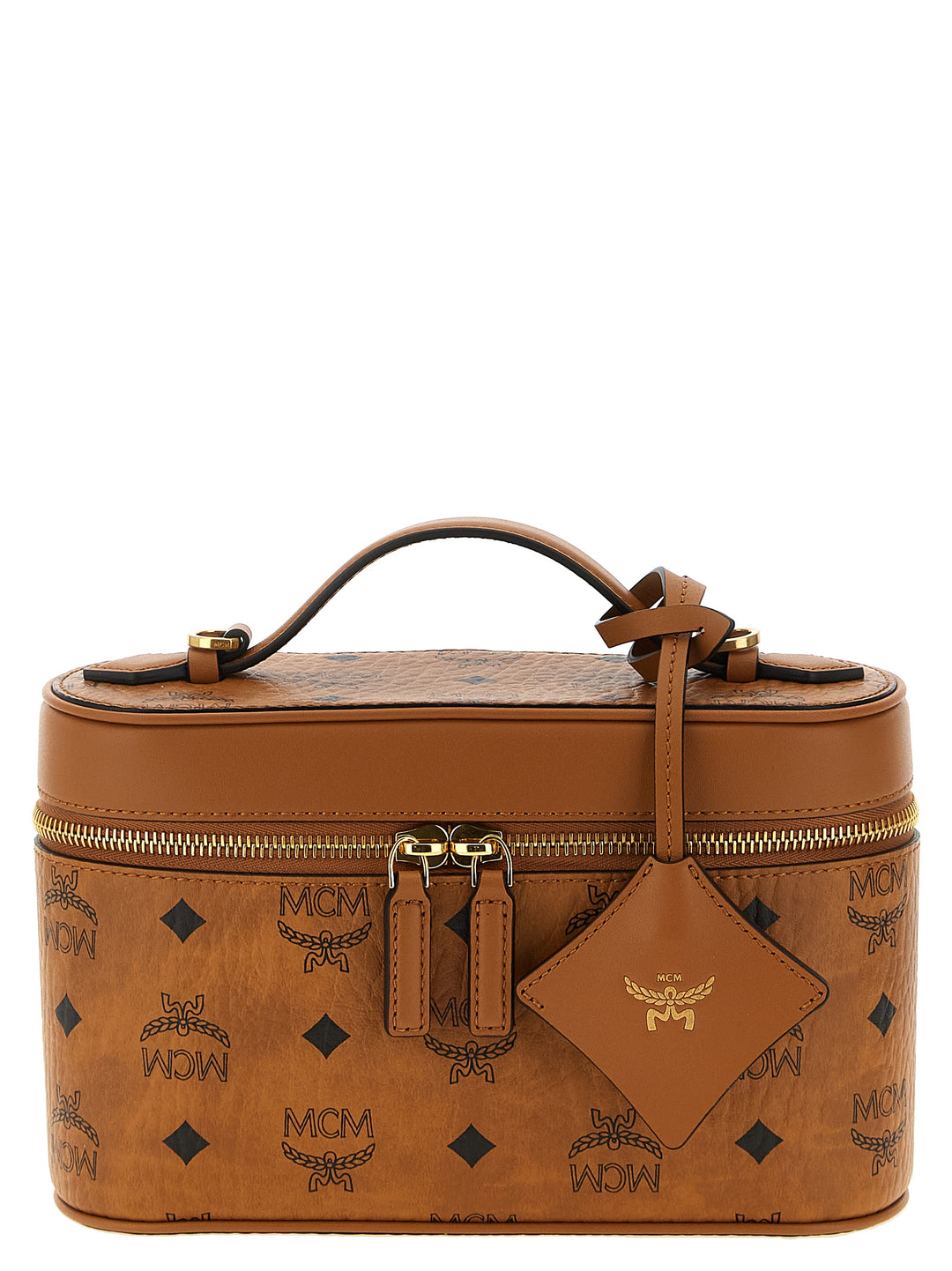 MCM Brown Polyethylene Crossbody Bag