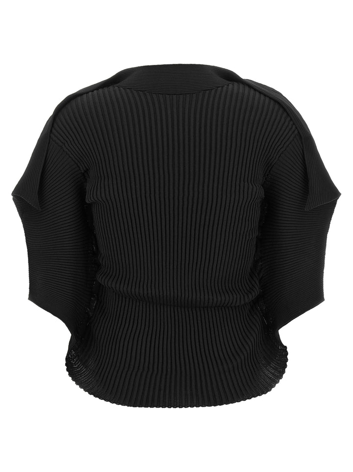 Issey Miyake Black Polyester T-Shirt
