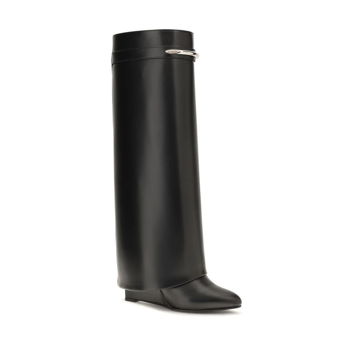 Givenchy Black Calf Leather Bos Taurus Boots