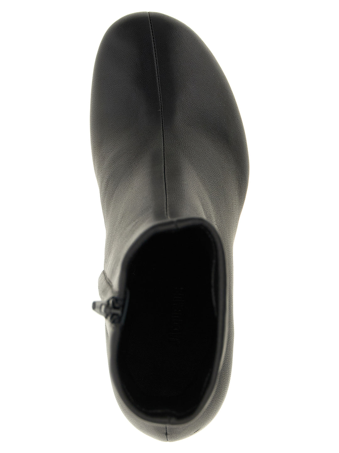Jacquemus Black Lamb Leather Ankle Boots