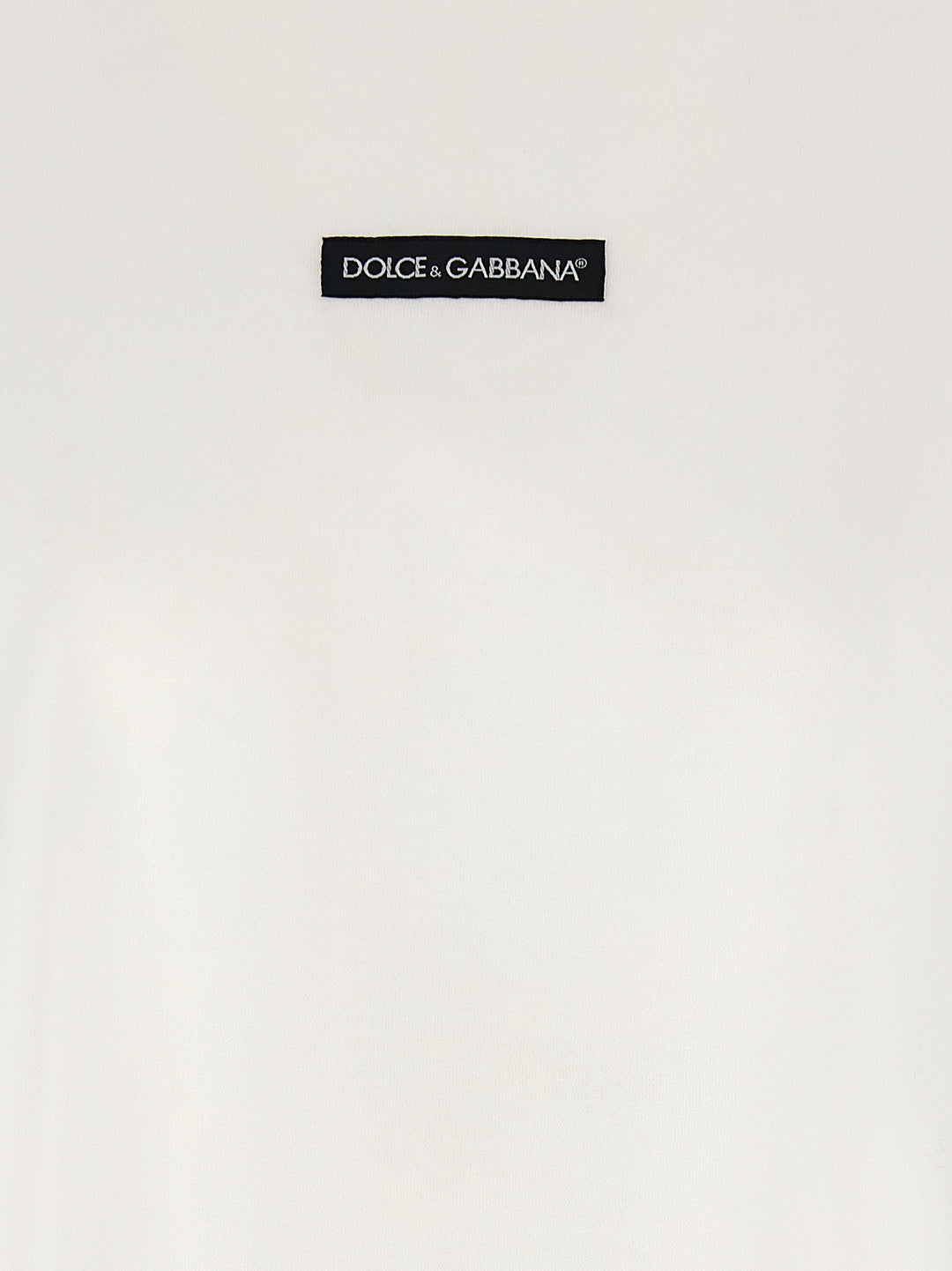 Dolce & Gabbana White Cotton T-Shirt