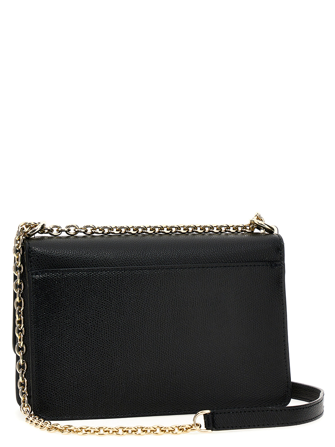 Furla Black Leather Crossbody Bag
