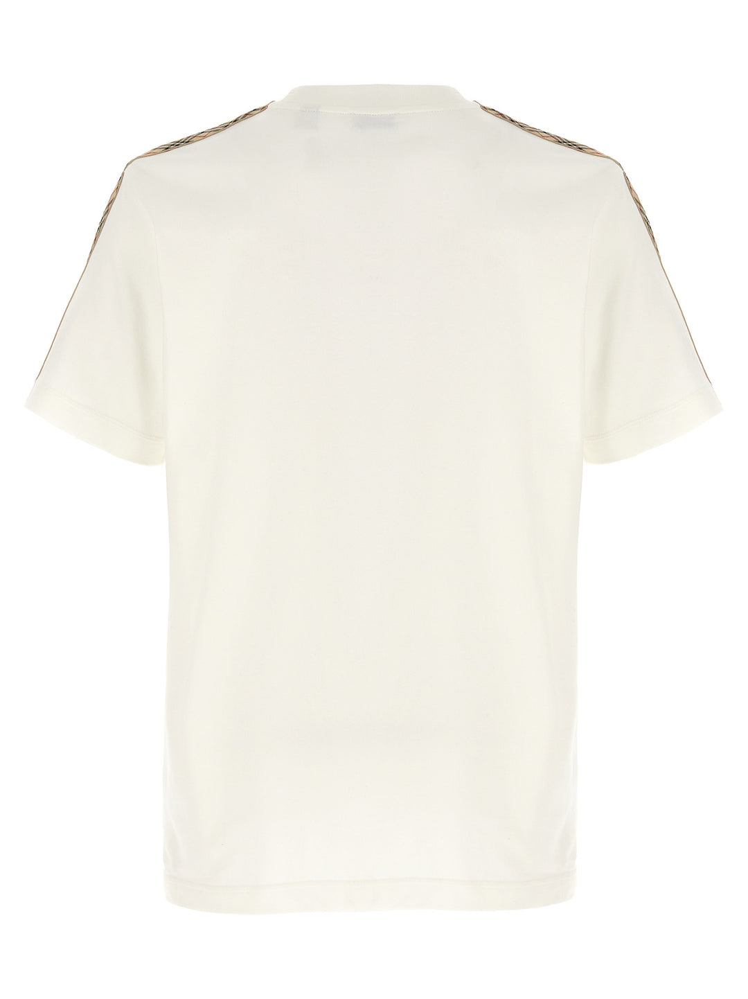 Burberry White Cotton T-Shirt