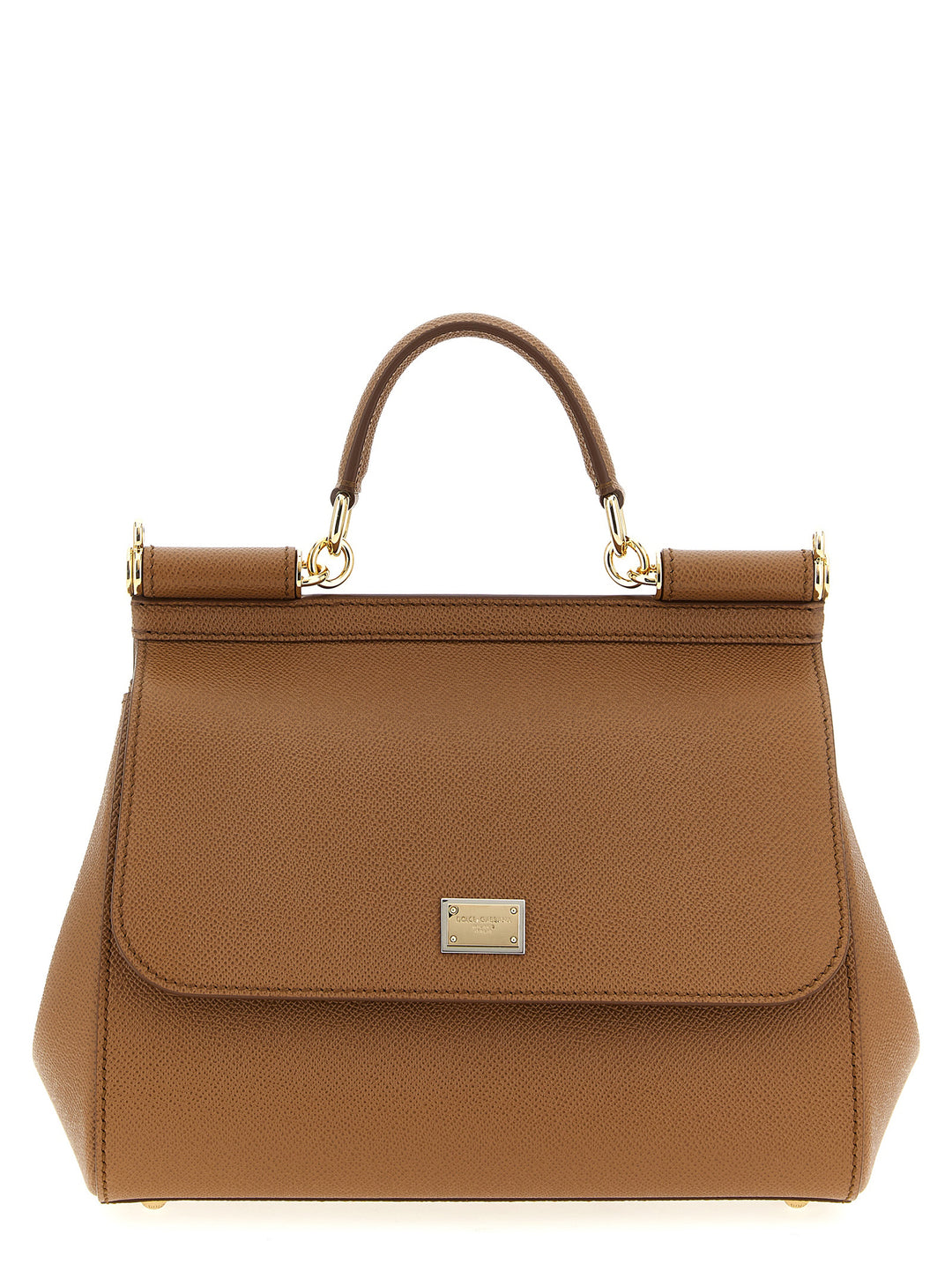 Dolce & Gabbana Brown Calfskin Handbag