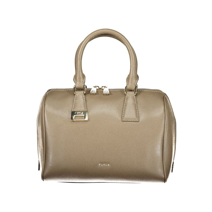 Furla Green Leather Women Bag