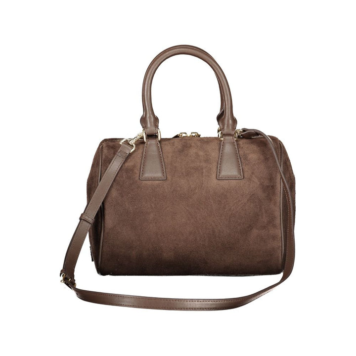 Furla Brown Leather Women's Bag with Handles