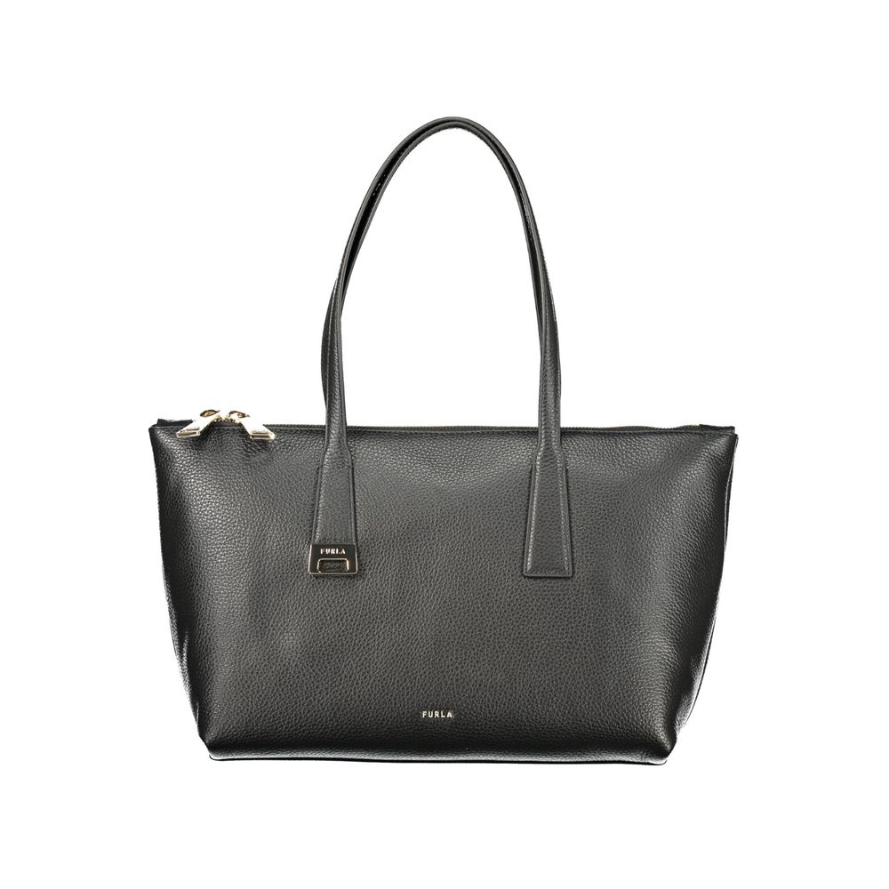 Furla Black Leather Women's Bag