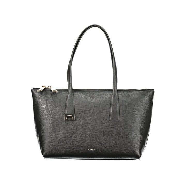 Furla Black Leather Women's Bag