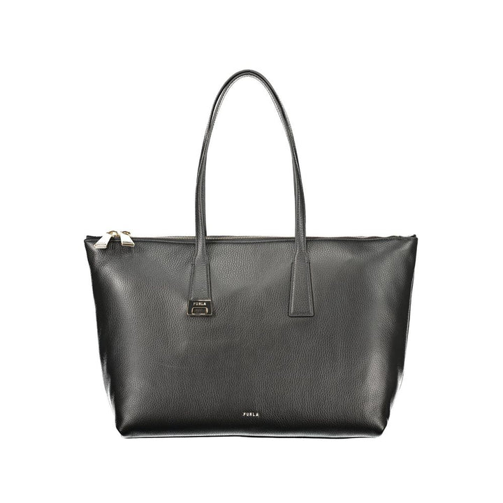 Furla Black Leather Women's Bag