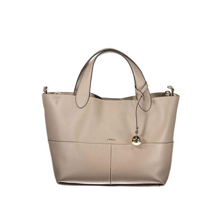 Furla Gray Leather Women's Bag