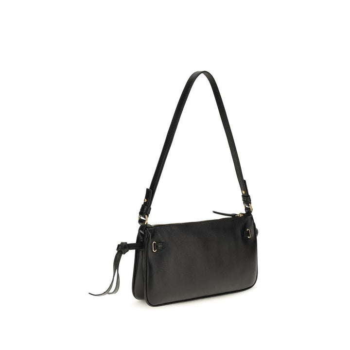 Chloé Black Calf Leather Bos Taurus Shoulder Bag