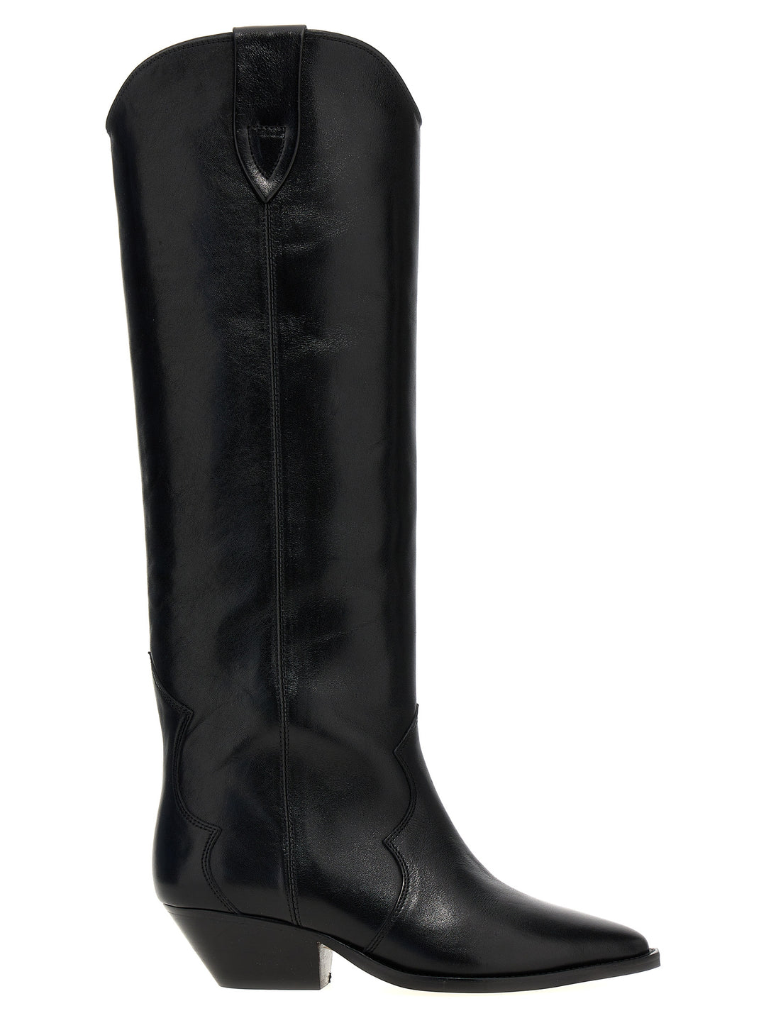 Isabel Marant Black Calfskin Chelsea Boots