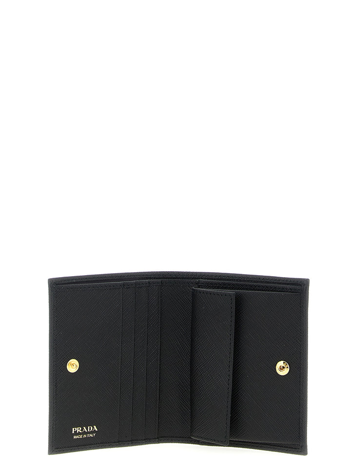 Prada Black Calfskin Cardholder