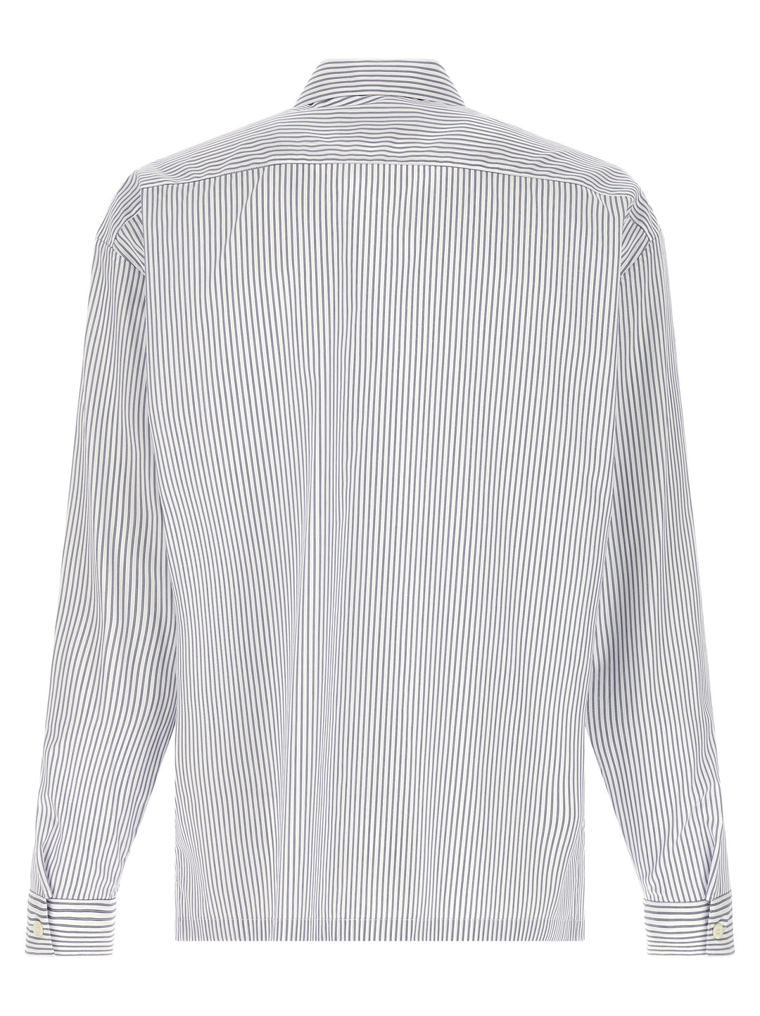 Prada Blue Cotton Blouse