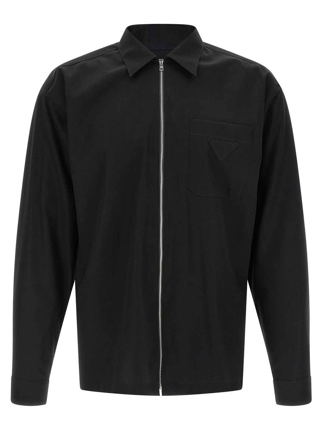 Prada Black Cotton Blouse