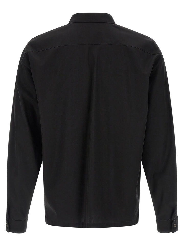 Prada Black Cotton Blouse