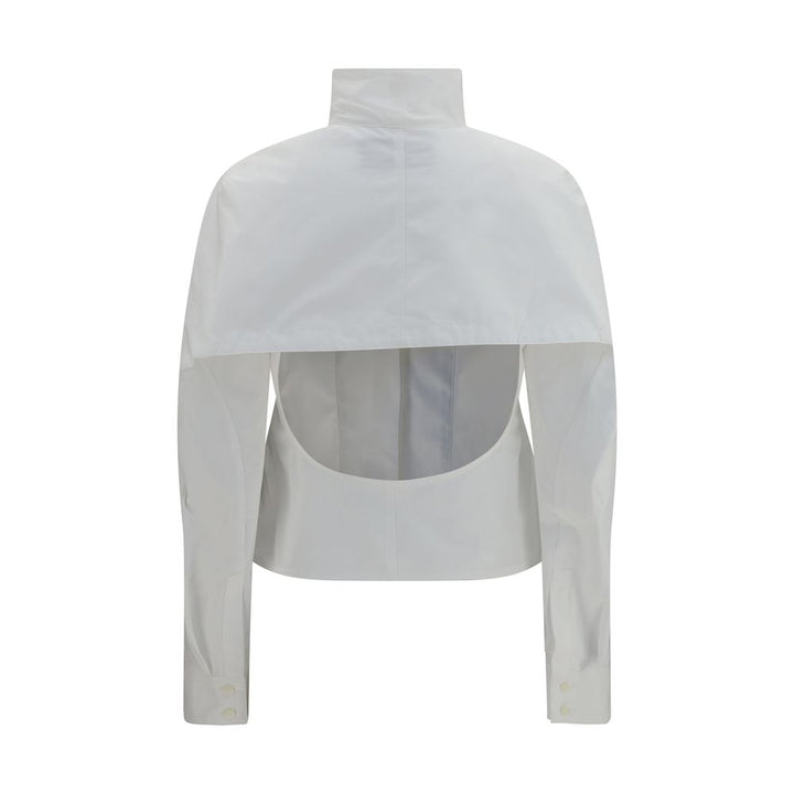 Jacquemus White Cotton Dress Shirt