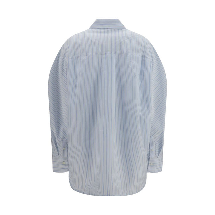 Jacquemus Blue Cotton Dress Shirt