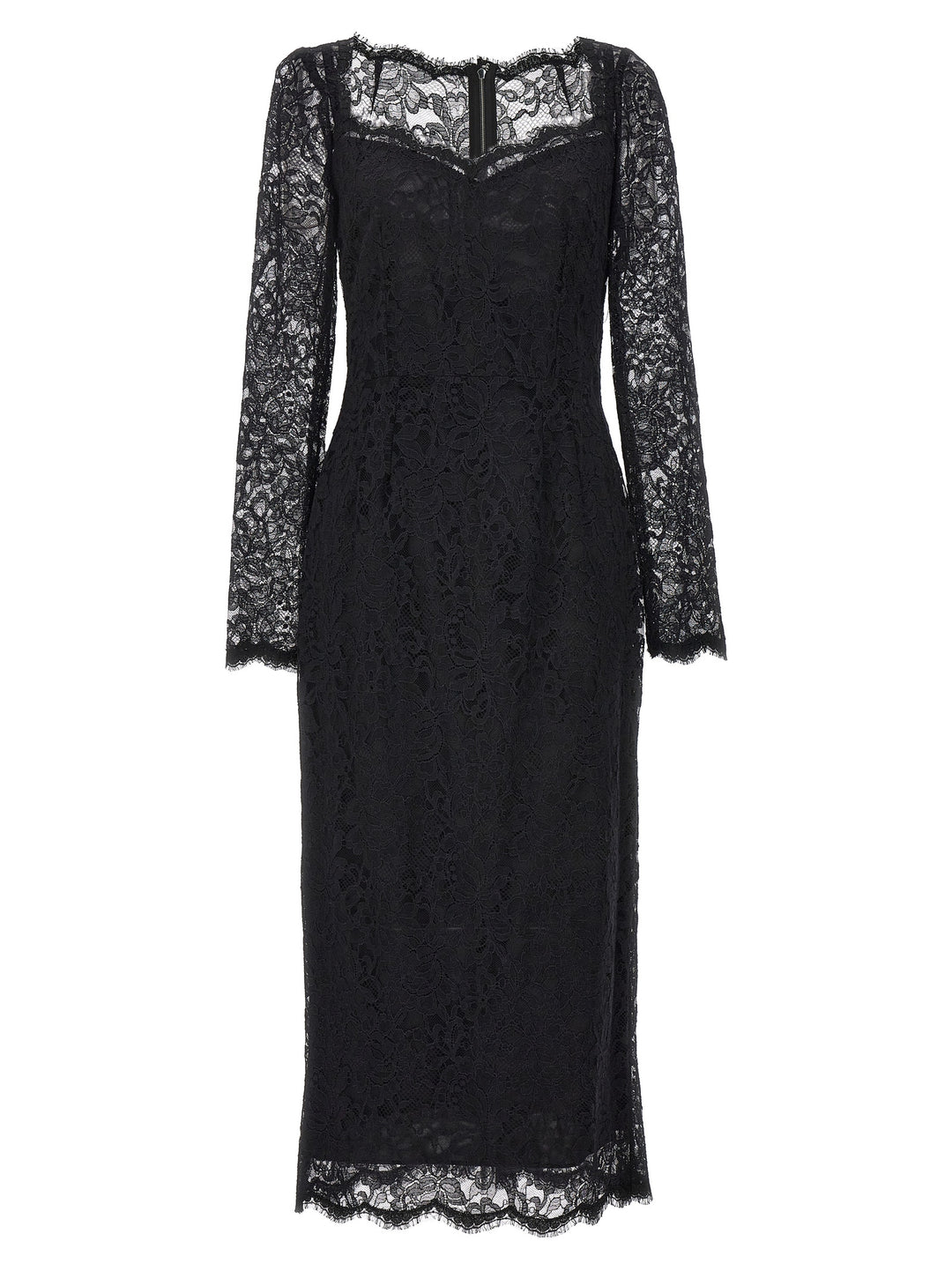 Dolce & Gabbana Black Polyamide Casual Dress