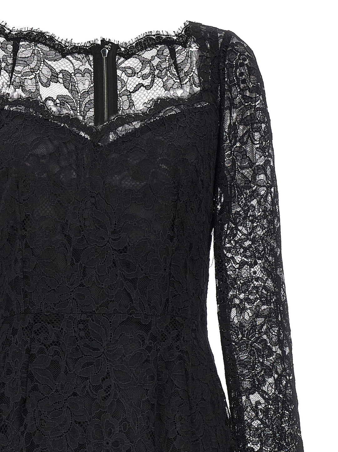 Dolce & Gabbana Black Polyamide Casual Dress