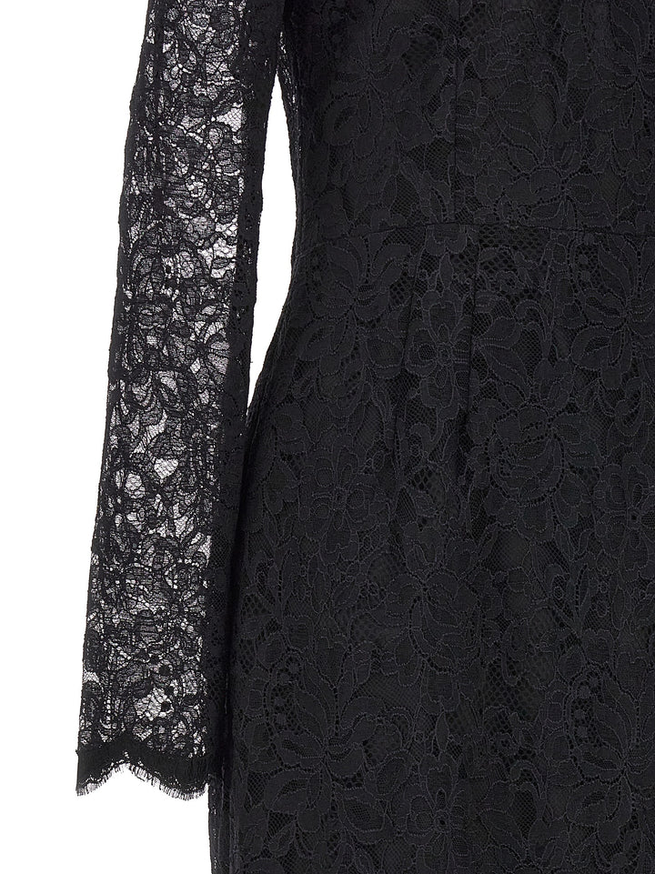 Dolce & Gabbana Black Polyamide Casual Dress