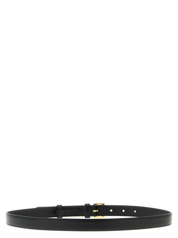 Prada Black Calfskin Regular Belt