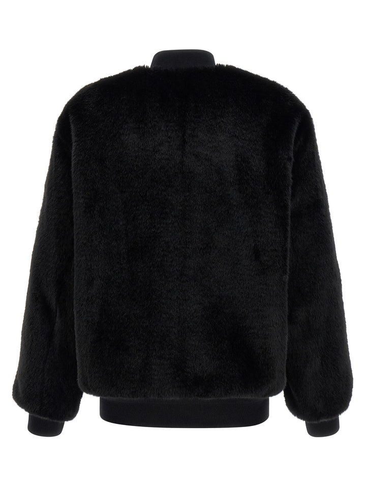 Prada Black Recycled Polyamide Bomber