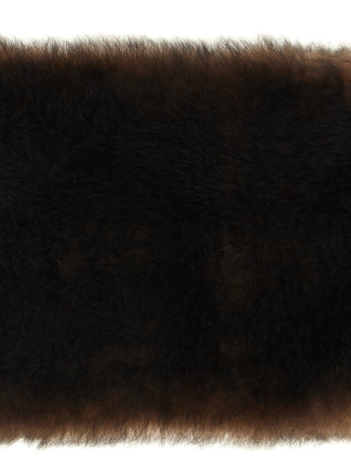 Valentino Garavani Brown Lamb Leather Other Accessories