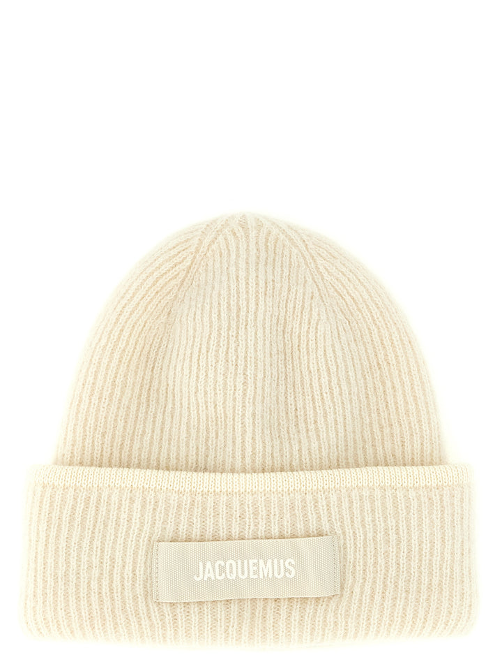 Jacquemus White Wool Beanie