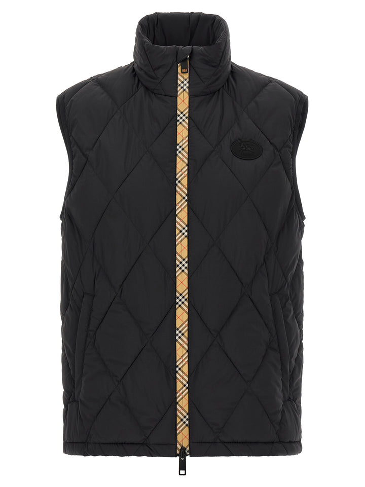 Burberry Black Polyamide Sleeveless Jacket