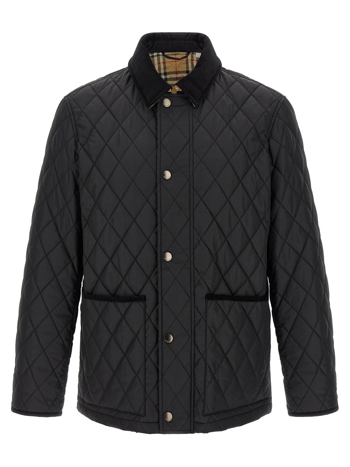 Burberry Black Polyamide Full-Length Jacket