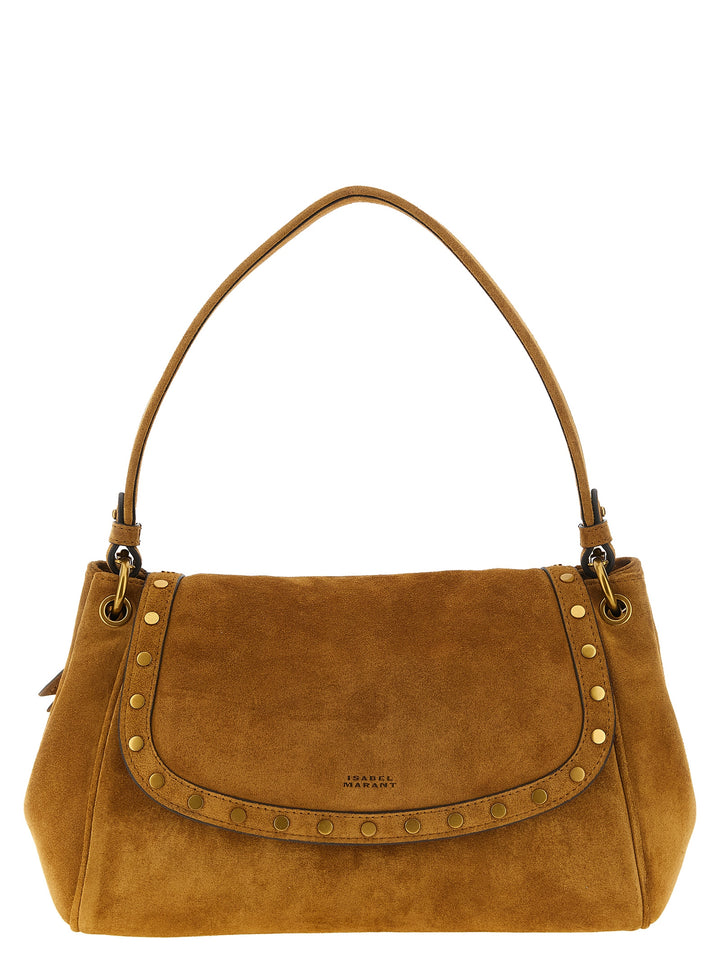 Isabel Marant Beige Calfskin Shoulder Bag