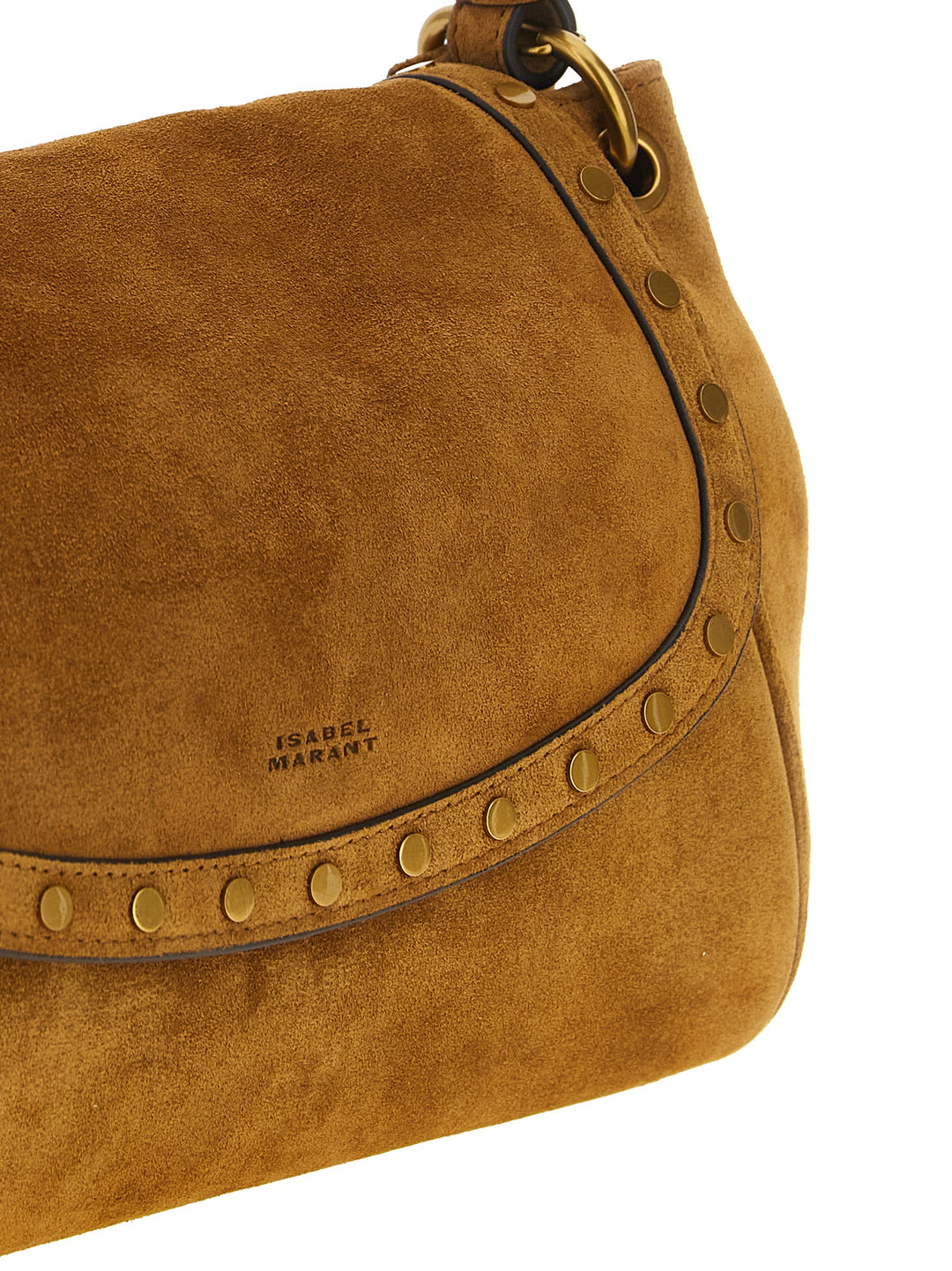 Isabel Marant Beige Calfskin Shoulder Bag