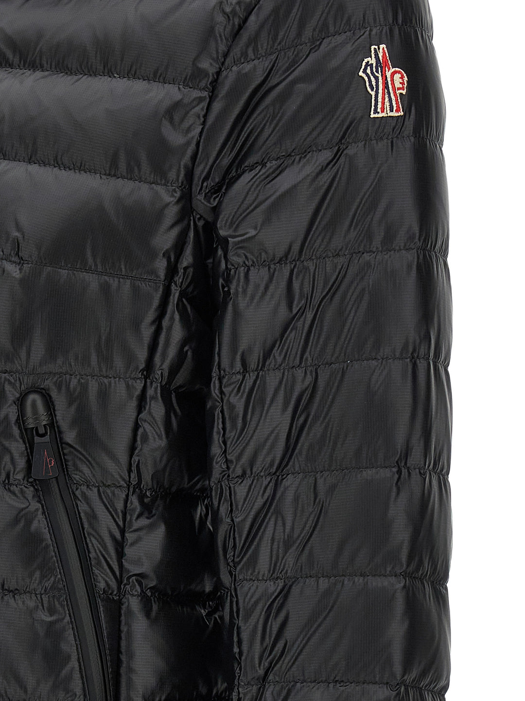 Moncler Grenoble Black Polyamide Full-Length Jacket