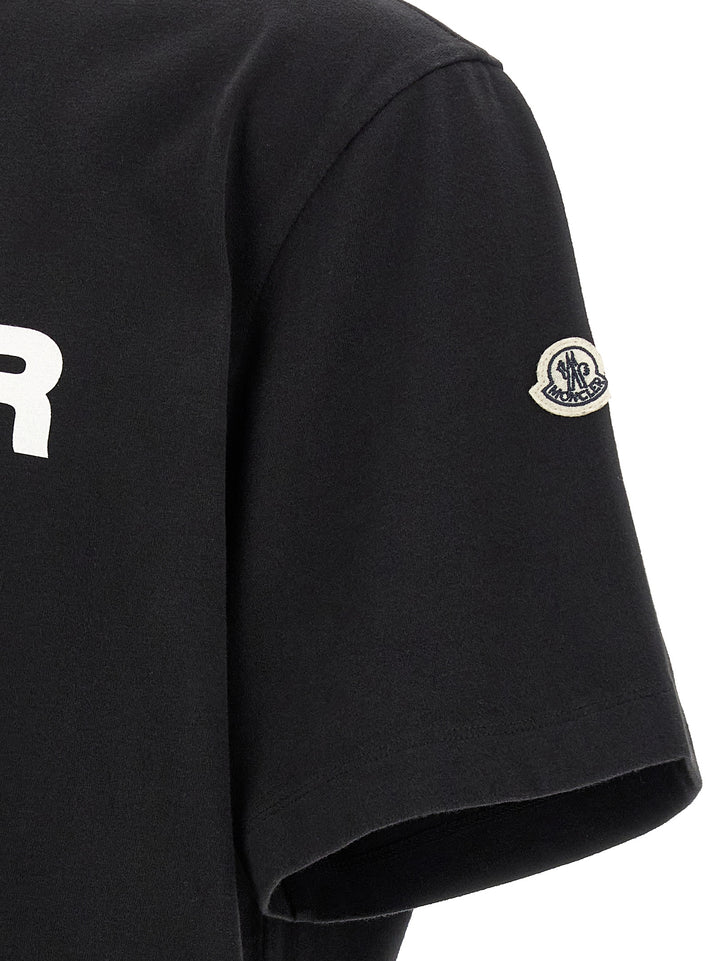 MONCLER GENIUS Black Cotton T-Shirt