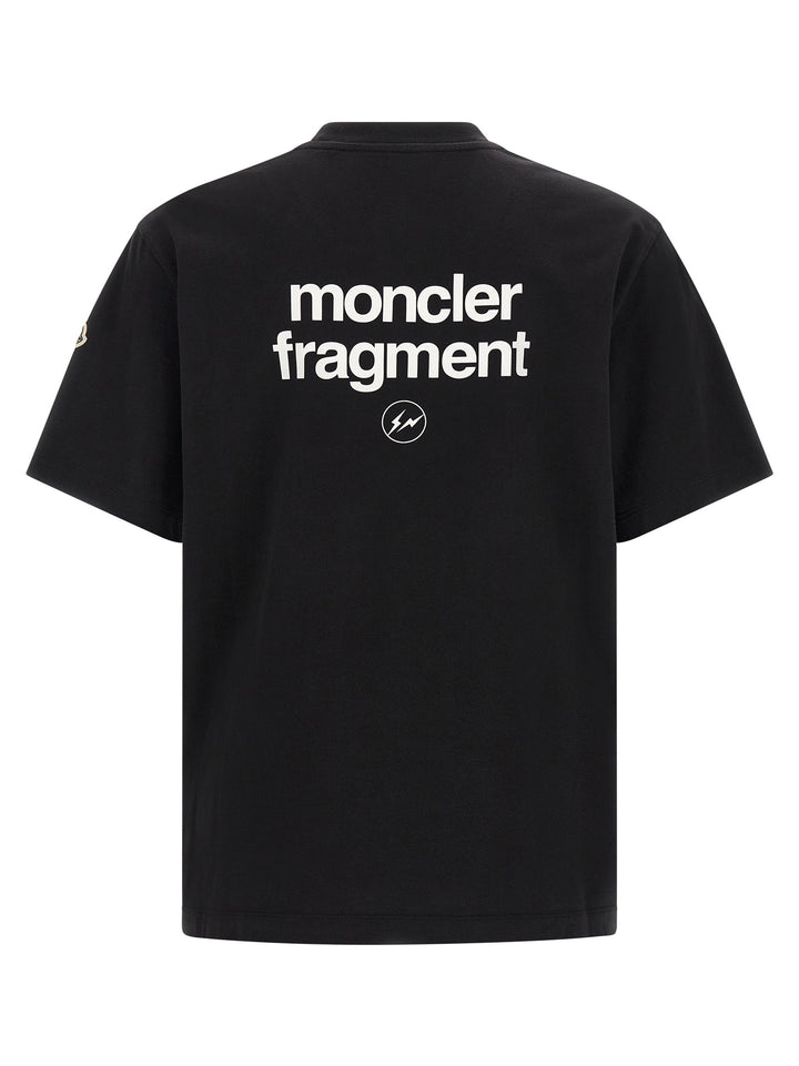 MONCLER GENIUS Black Cotton T-Shirt