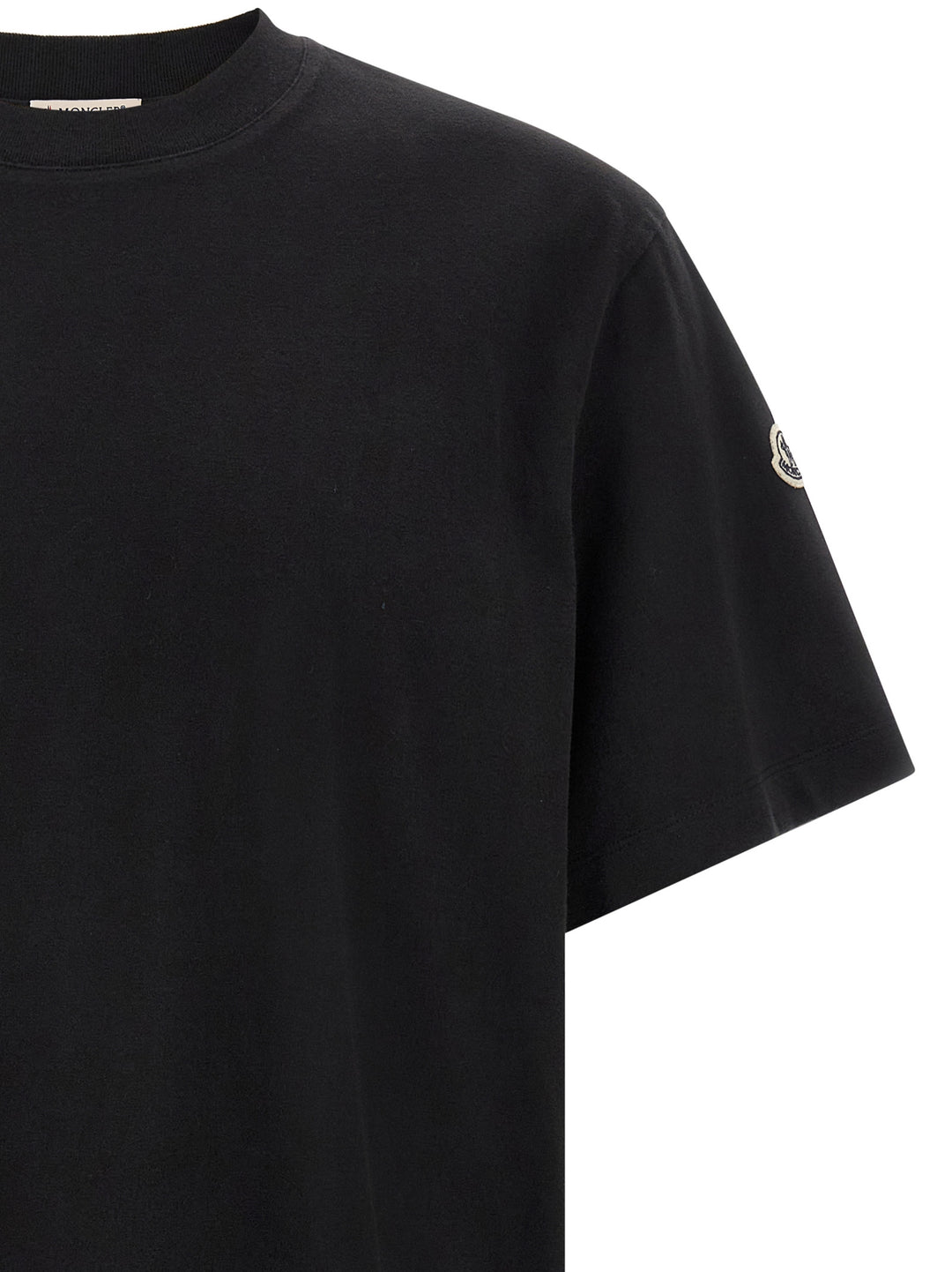 MONCLER GENIUS Black Cotton T-Shirt