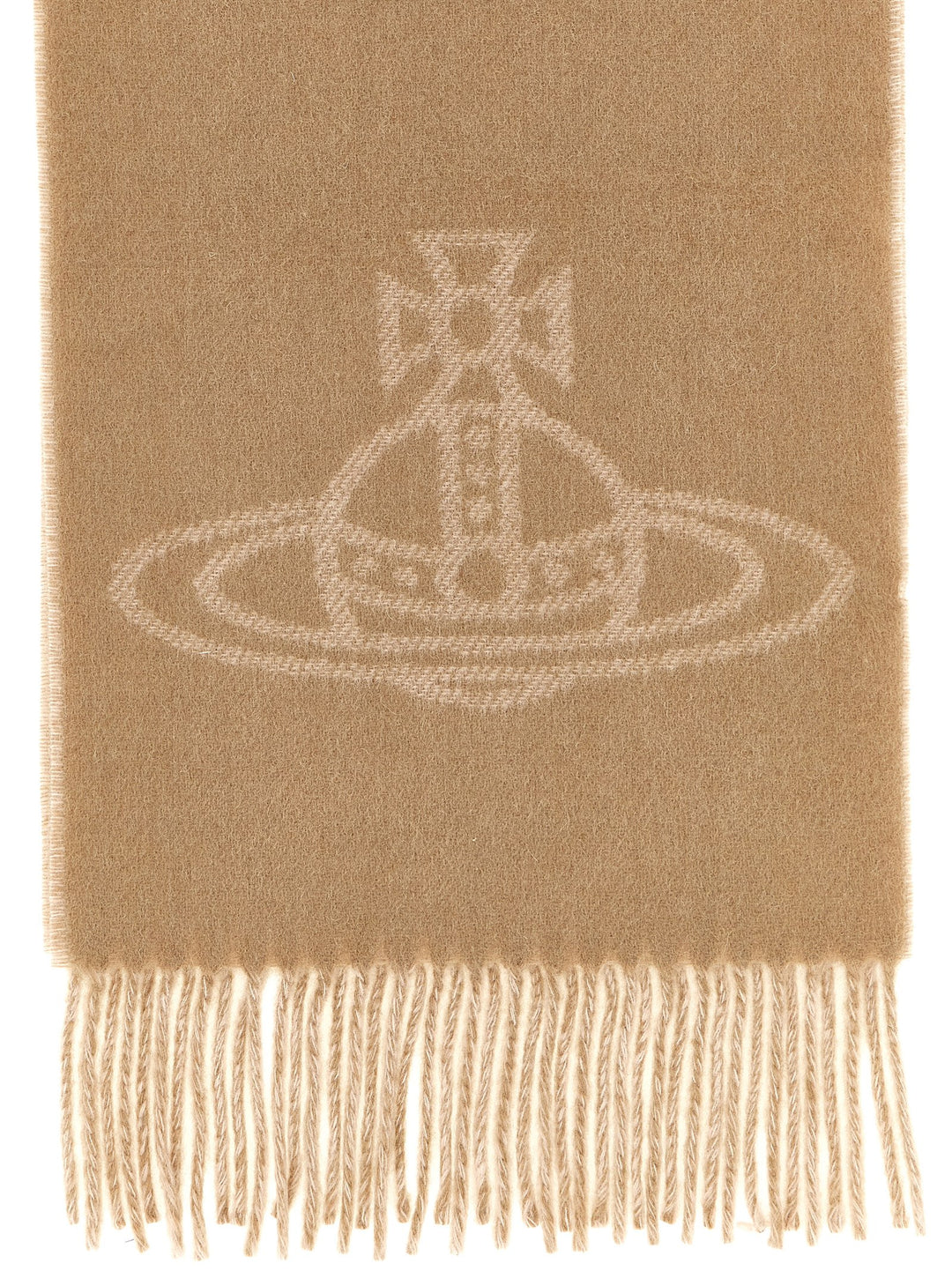 Vivienne Westwood Beige Wool Foulard
