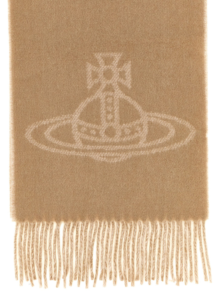 Vivienne Westwood Beige Wool Foulard