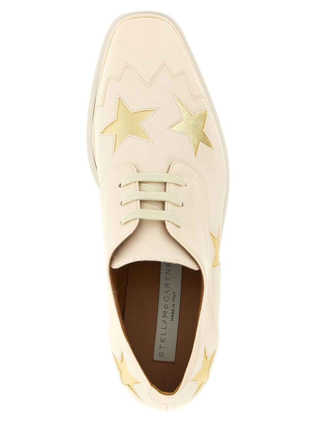 Stella McCartney White Polyester Wedge Sandals