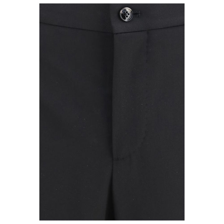 Giorgio Armani Black Wool Oves Aries Two-Piece Suit