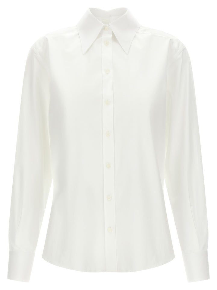 Dolce & Gabbana White Cotton Blouse