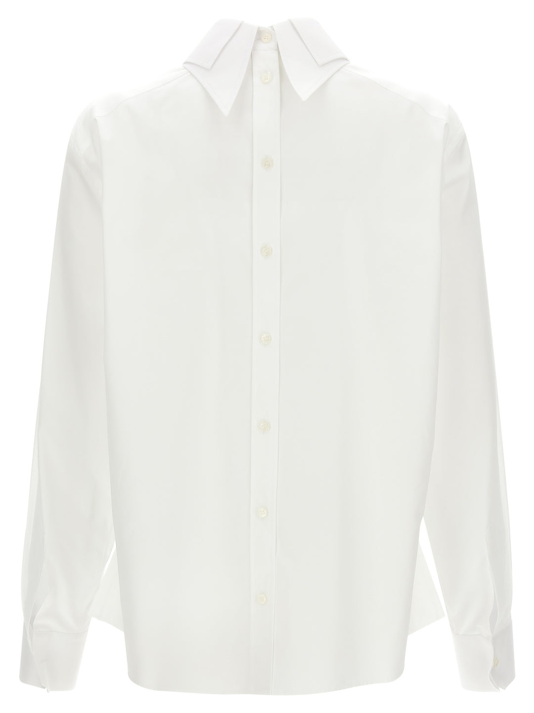 Dolce & Gabbana White Cotton Blouse