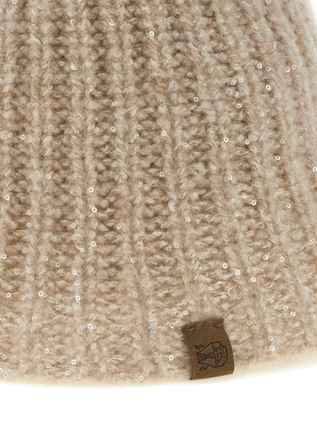 Brunello Cucinelli Beige Cashmere Bucket Hat