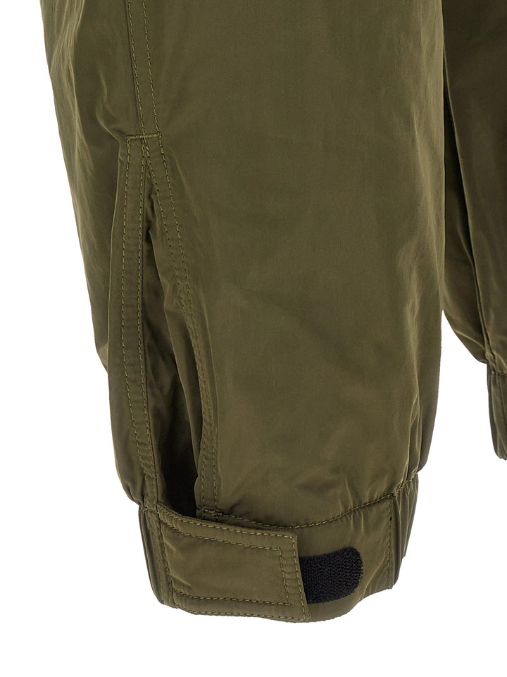 Moncler Grenoble Bicolor Polyester Joggers (Workout Pants)